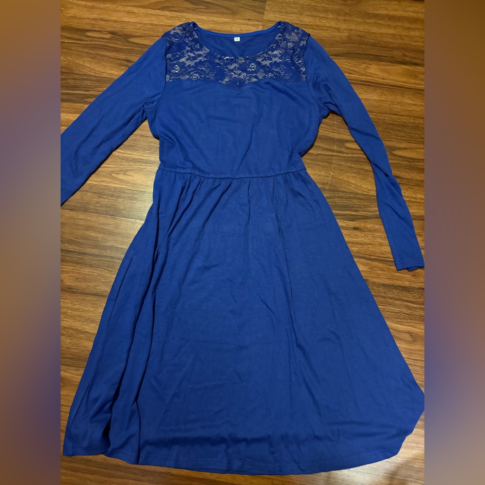 New Royal Blue Women's Dress